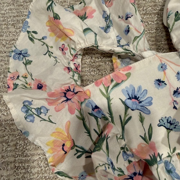 Floral Ruffle Spring Dress - Picture 5 of 6